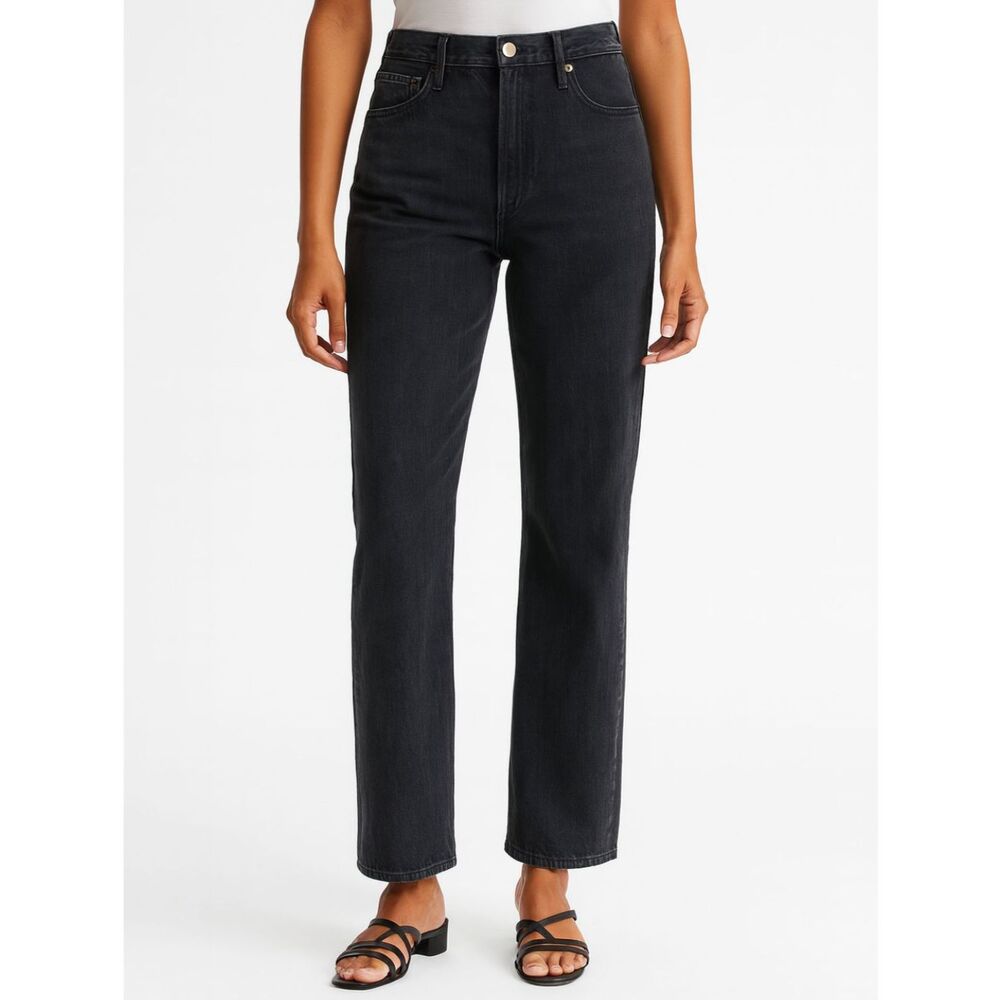AE77 The Western Button Fly Black Washed 29
